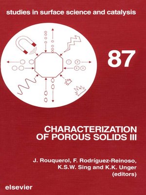 cover image of Characterization of Porous Solids III